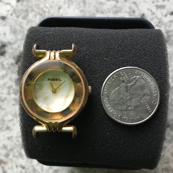 RARE 1992 BLACK/CREAM STONE FOSSIL DR-2034 - Picture 3 of 6